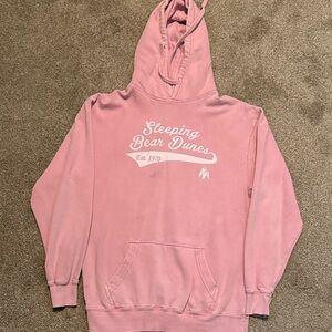 Sleeping Bear Dunes Pink Hoodie